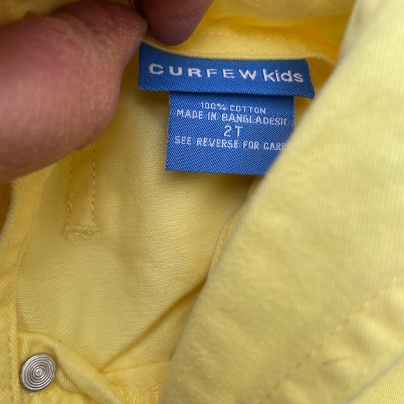 Vintage overalls shorts  size 2 - Picture 4 of 4